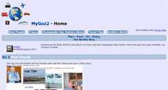 Desktop Screenshot of mygoz2.com
