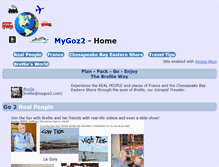 Tablet Screenshot of mygoz2.com